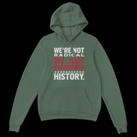 Load image into Gallery viewer, We&#39;re Not Radical We Just Remember History Uni-Sex Hoodie

