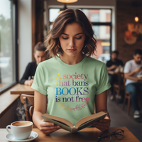 Load image into Gallery viewer, A Society That Bans Books Is Not Free Uni-Sex Heavy Blend Hoodie
