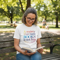 Load image into Gallery viewer, A Society That Bans Books Is Not Free Uni-Sex Heavy Blend Hoodie
