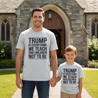 Load image into Gallery viewer, Trump is Everything We Teach Our Children Not To Be Men&#39;s T-Shirt
