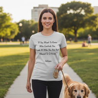 Load image into Gallery viewer, If You Want To Know Who Controls You, Look At Who You Are Not Allowed To Criticize - Voltaire Women&#39;s Cut T-Shirt
