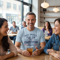 Load image into Gallery viewer, Make America Follow The Constitution Again Men&#39;s T-Shirt
