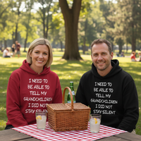 Load image into Gallery viewer, I Need to Be Able to Tell My Grandchildren I Did Not Stay Silent Uni-Sex Hoodie
