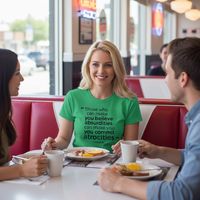 Load image into Gallery viewer, Those Who Can Make You Believe Absurdities Can Make You Commit Atrocities - Voltaire Women&#39;s T-Shirt
